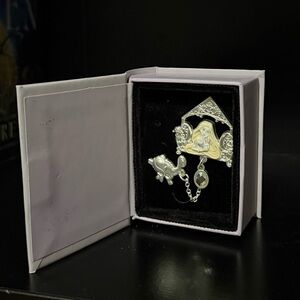 Disney Princess Rapunzel Tangled Pascal Dangle Pin - Storybook Box Disney Pin